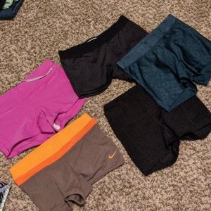 Bundle of 5 workout shorts